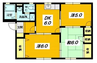 レジデンス飯田【1階】の間取り