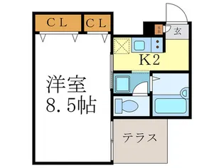 マ・メゾン【1階】の間取り