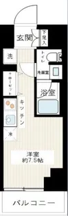クラリッサ横浜ベーネ【4階】の間取り