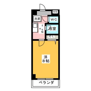 ヤマトマンション大畑II【3階】の間取り