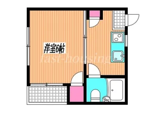 マンションオークラ境【3階】の間取り