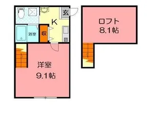 サザンフォレスタ【2階】の間取り