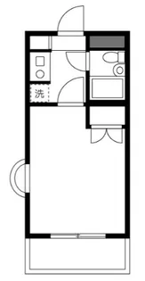 ジョイフル池上【1階】の間取り