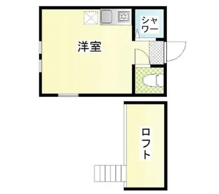 ローズハウス【2階】の間取り