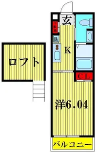 レアージュ平井【2階】の間取り
