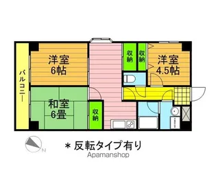 レイヴェルI【3階】の間取り