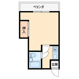 石才ハイツ【1階】の間取り
