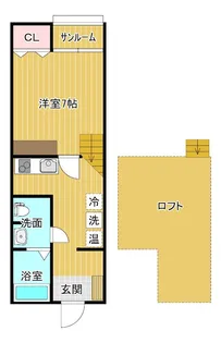 クエストU【2階】の間取り