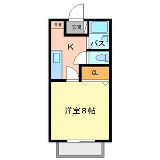 アピオン【2階】の間取り
