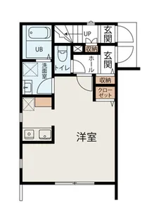 チェルシー日野【1階】の間取り