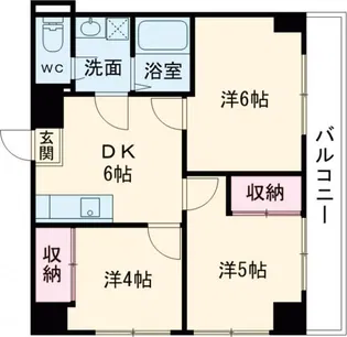 石田ビル【2階】の間取り