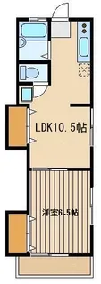 アジュール【1階】の間取り