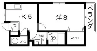 コージーポートK【3階】の間取り