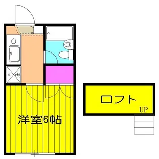 パルティール曲金【2階】の間取り