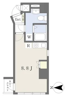 M’sマンション【2階】の間取り