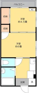 メゾン川口朝日I【3階】の間取り