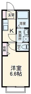 シェ・トワ【2階】の間取り