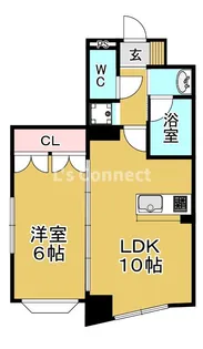 コージーコートこもれび館【2階】の間取り