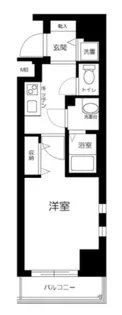 GENOVIA田端green veil【6階】の間取り