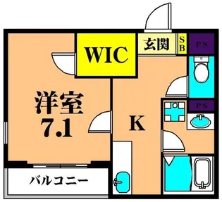 メゾン・ド・カルディア【1階】の間取り