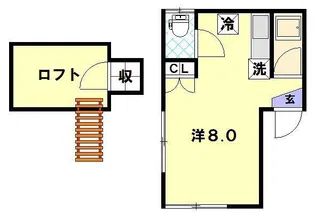 長崎ビュー高丘【2階】の間取り