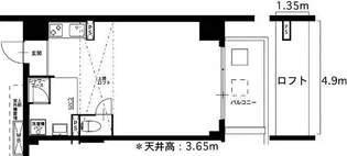 テルツェット【5階】の間取り