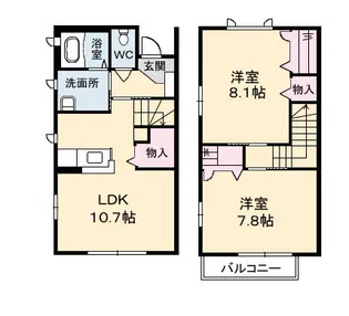COMOの間取り