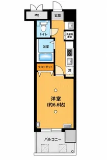 ロイヤルヒル神戸三ノ宮【3階】の間取り
