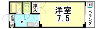ウエストランドハイム21【2階】の間取り