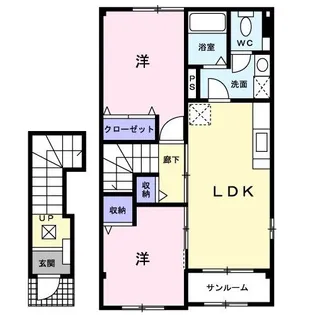 グラン・マティスC【2階】の間取り