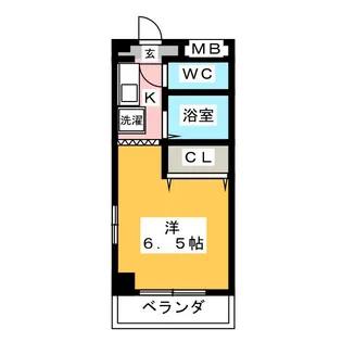 エクセレント香取【2階】の間取り