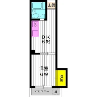 東京都板橋区向原3【マンション】の間取り