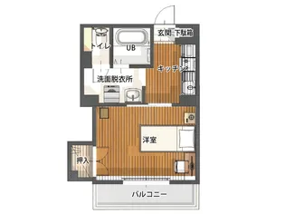 ファーニッシュド・ステイ松本大手【6階】の間取り