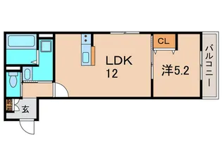 Chrysantheme Court【1階】の間取り