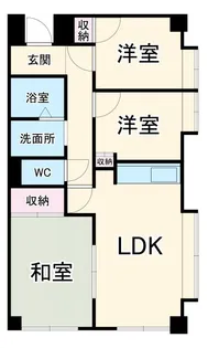 アーバンライフ【4階】の間取り