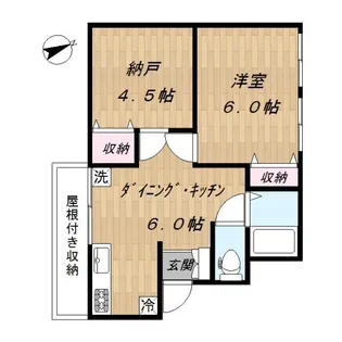 レガシィー【1階】の間取り