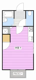 プランドール【1階】の間取り