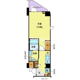 LEXE文京白山【7階】の間取り