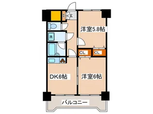 ライオンズプラザ海老名【8階】の間取り