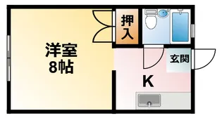 千葉県茂原市綱島【アパート】の間取り
