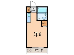 ジャルダン宝塚弐番館【3階】の間取り