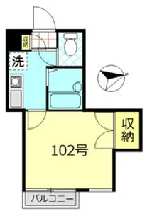 グランコート【1階】の間取り