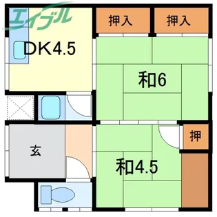 三重県伊勢市小俣町元町【一戸建】の間取り