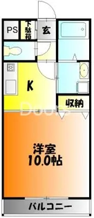 岡山県岡山市南区泉田1【マンション】の間取り