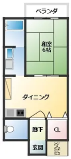 クラウンズヴィラ水上【2階】の間取り