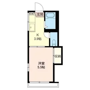 ジュネスK【2階】の間取り