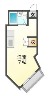 カーサ八幡【2階】の間取り