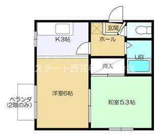 グランドメゾン桜台【2階】の間取り