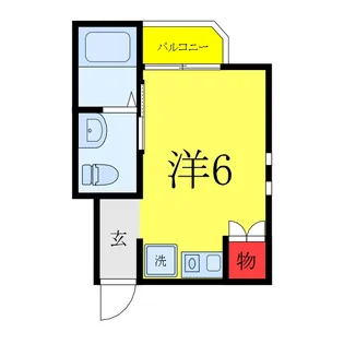 ハッピー西浦和【2階】の間取り