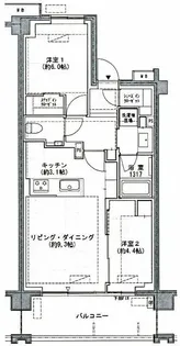 アトラスシティ千歳烏山グランスート【2階】の間取り